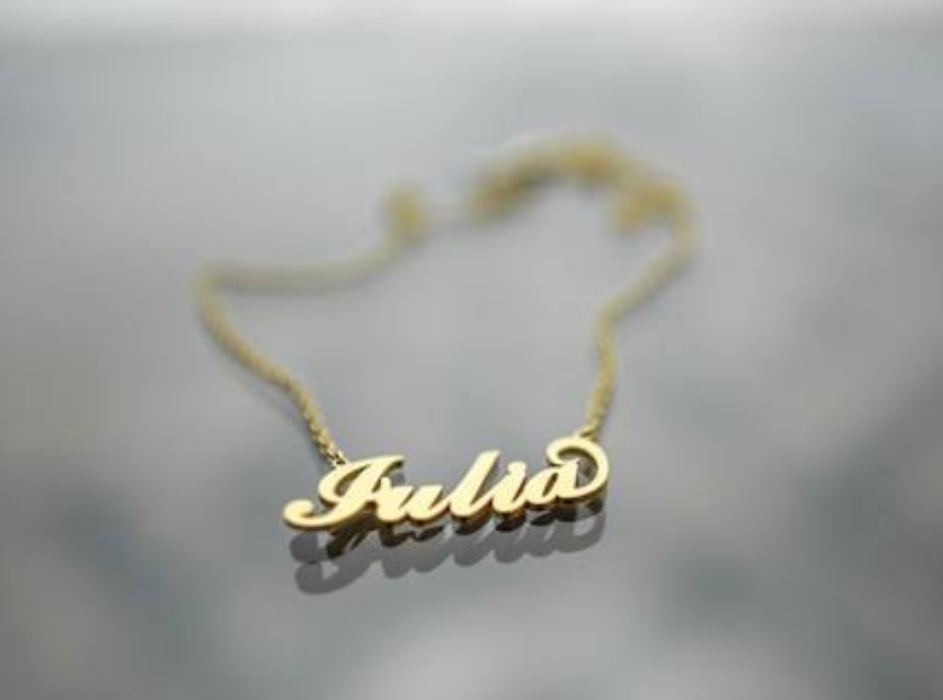 custom gold necklace